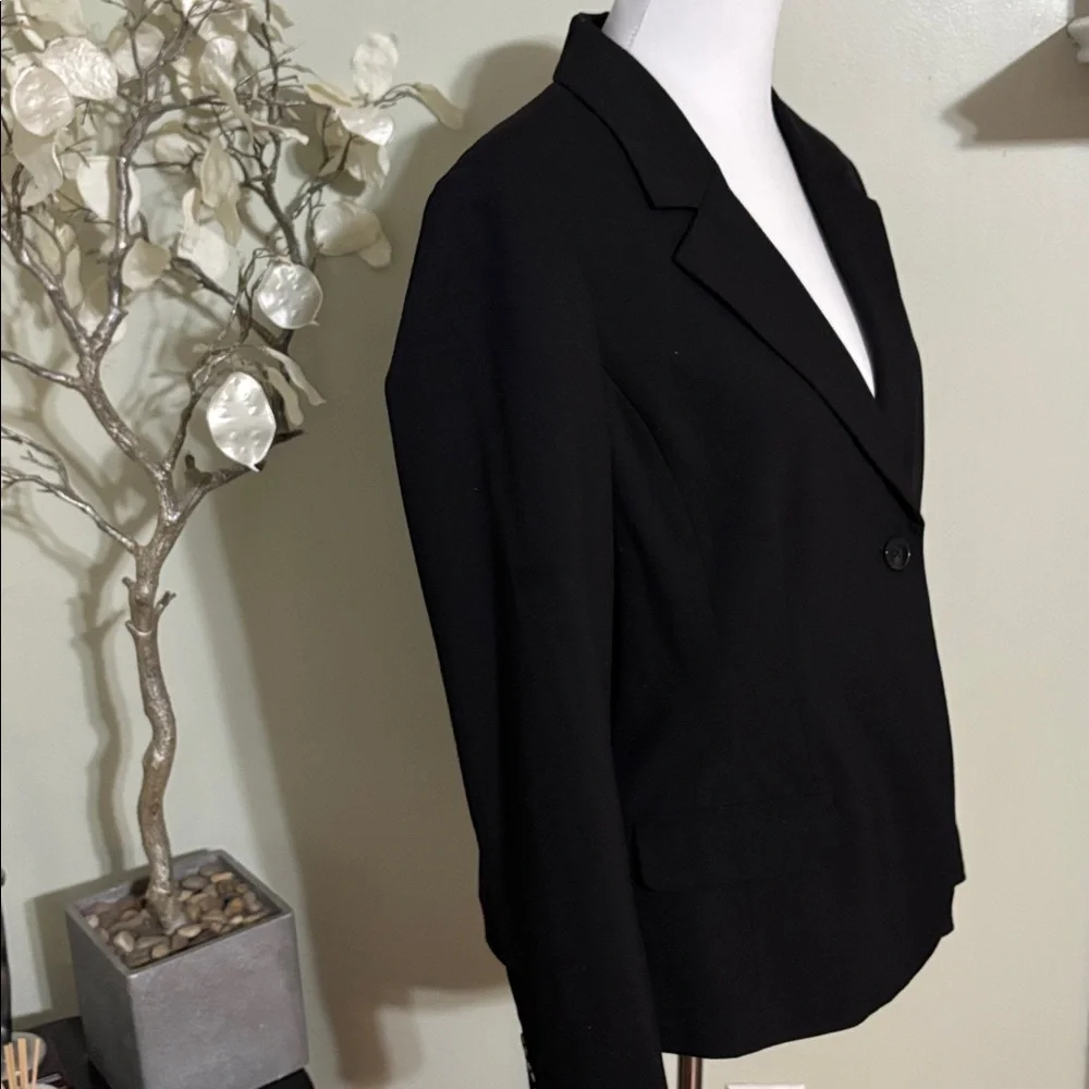 Charter Club Classic Black Suit Jacket